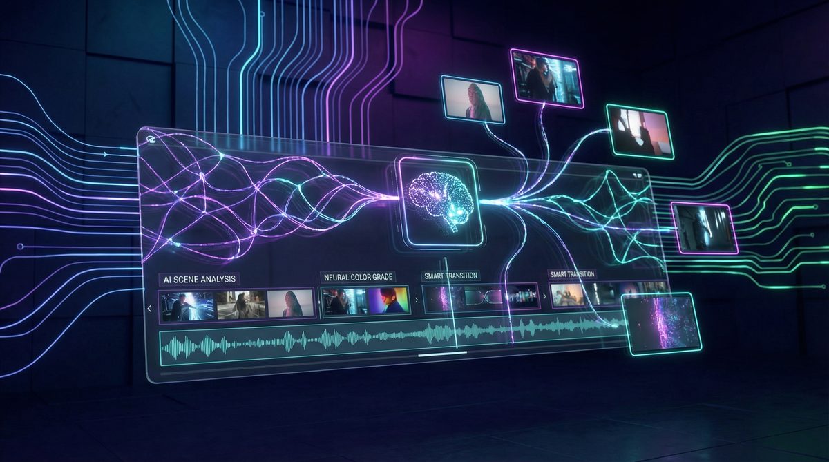 猎奇 AI视频剪辑技术展示