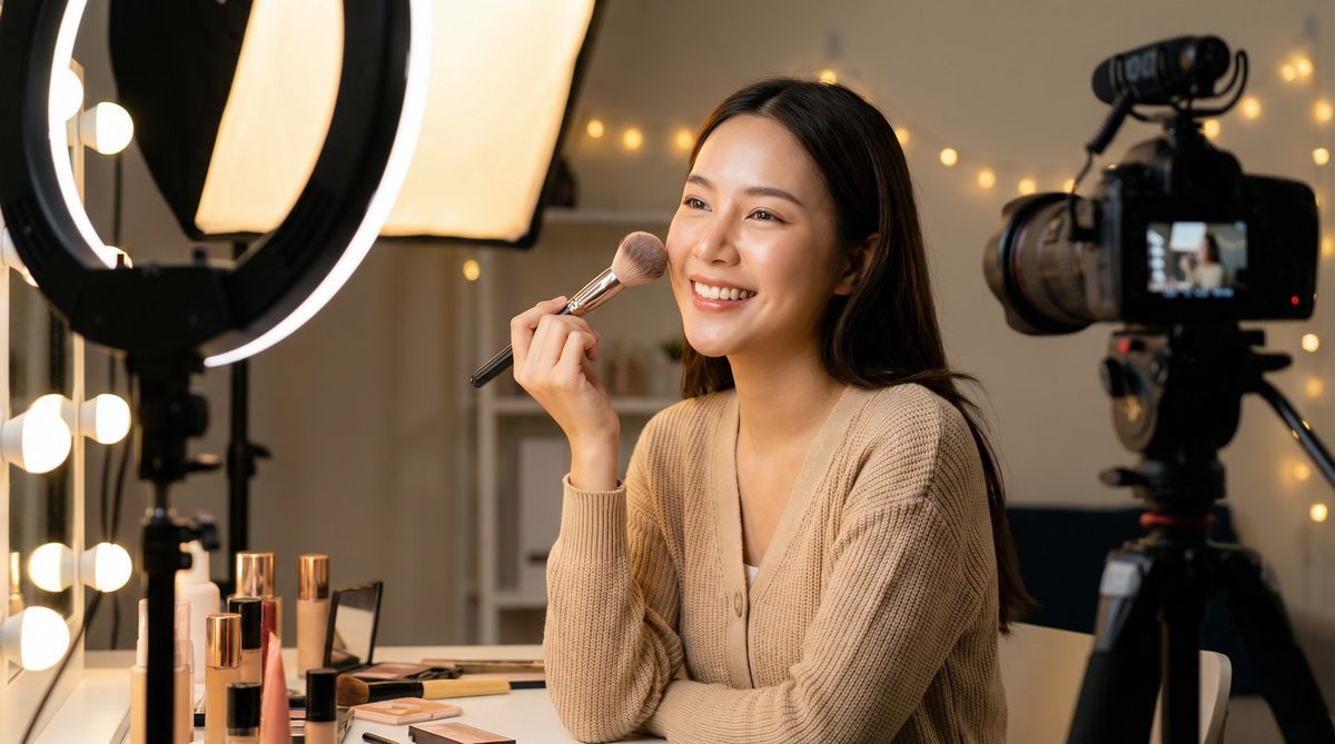 猎奇美妆视频教程